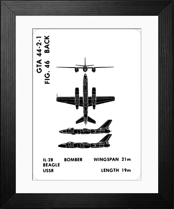 Framed Print : 46 a IL-28 Beagle Framed Print : 46 a IL-28 Beagle