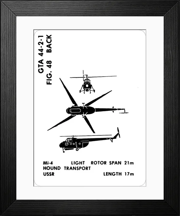 Framed Print : 48 a Mi-4 Hound Framed Print : 48 a Mi-4 Hound
