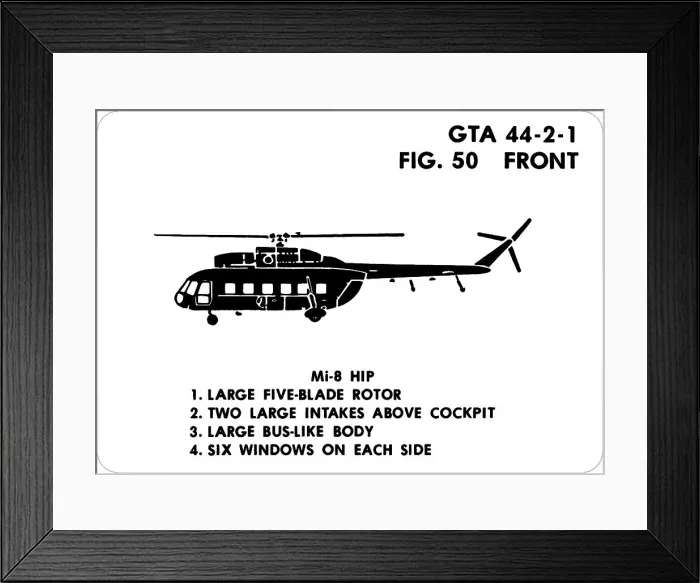 Framed Print : 50 Mi-8 Hip Framed Print : 50 Mi-8 Hip