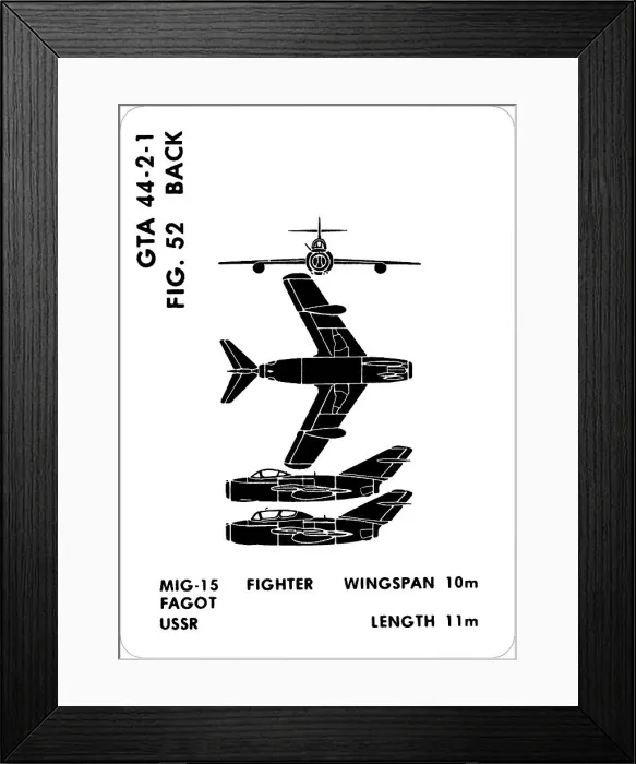 Framed Print : 52 a MiG-15 Fagot Framed Print : 52 a MiG-15 Fagot