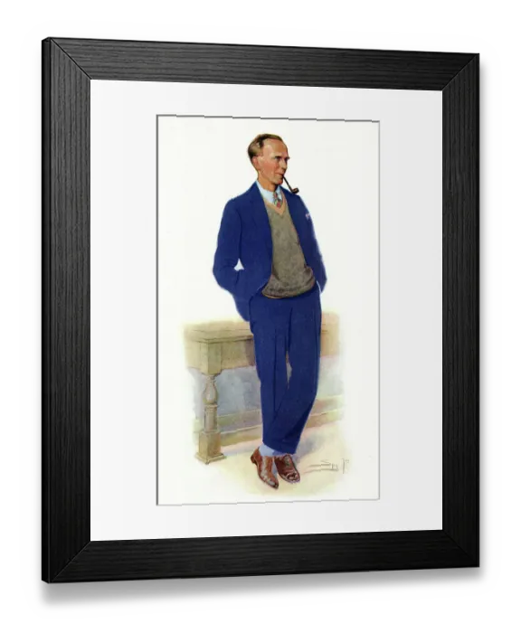 Framed Print : A A Milne, English author Framed Print : A A Milne, English author