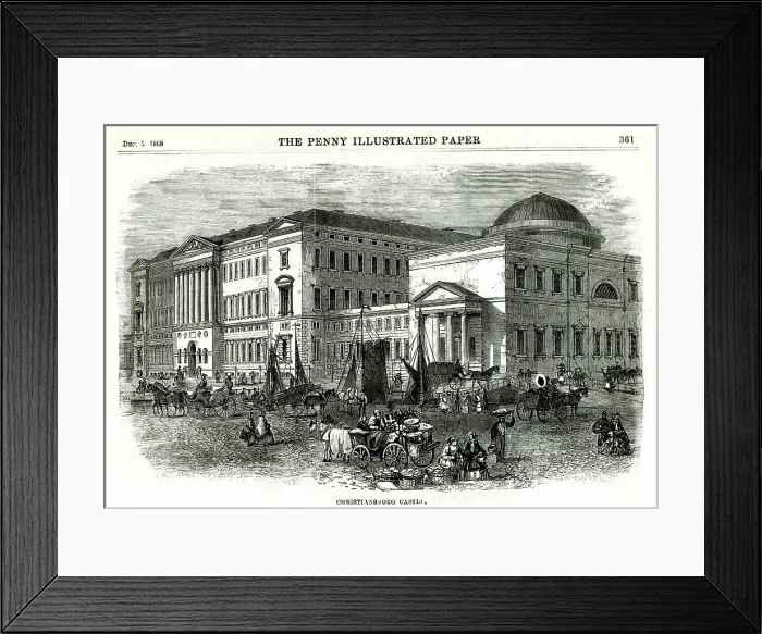 Framed Print : Christiansborg Castle, Denmark Framed Print : Christiansborg Castle, Denmark