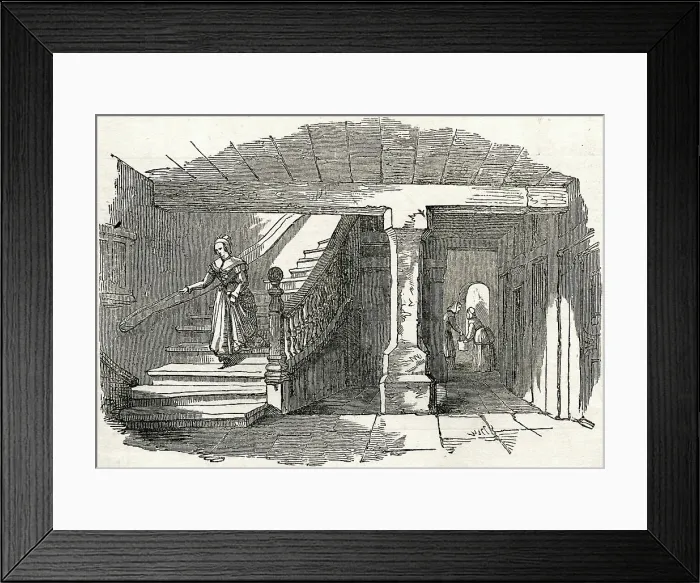 Framed Print : Entrance hall of Albrecht Durer's home, Nuremberg Framed Print : Entrance hall of Albrecht Durer's home, Nuremberg