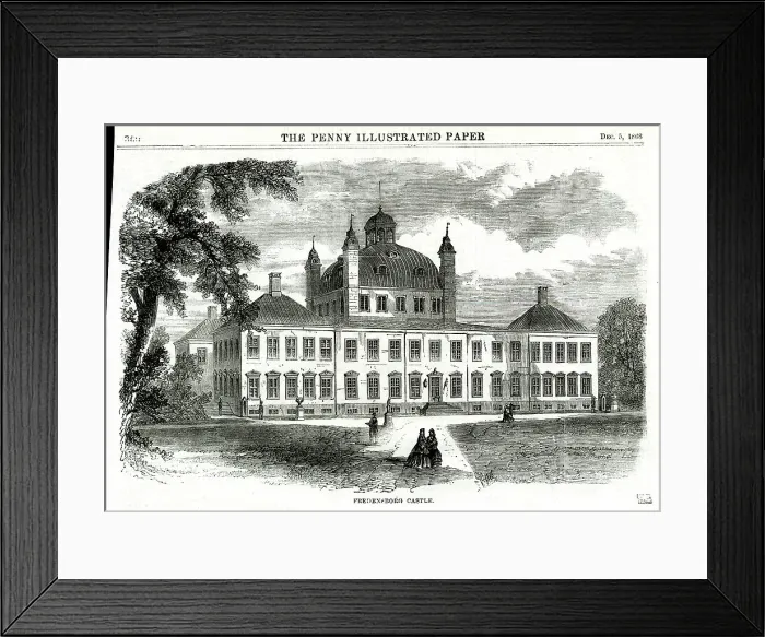 Framed Print : Fredensborg Castle, Denmark Framed Print : Fredensborg Castle, Denmark