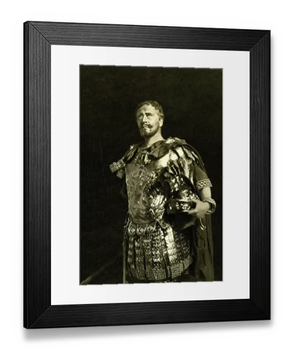 Framed Print : Herbert Beerbohm Tree, actor, as Antony Framed Print : Herbert Beerbohm Tree, actor, as Antony