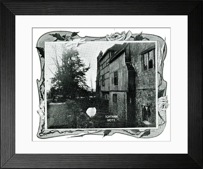 Framed Print : Ightham Mote, Kent, medieval manor house Framed Print : Ightham Mote, Kent, medieval manor house