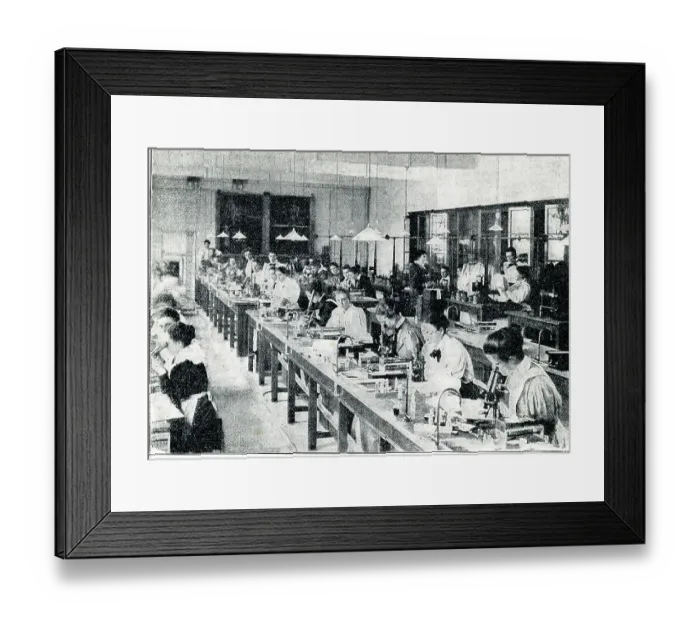 Framed Print : Physiology Laboratory, London School of Medicine for Women Framed Print : Physiology Laboratory, London School of Medicine for Women