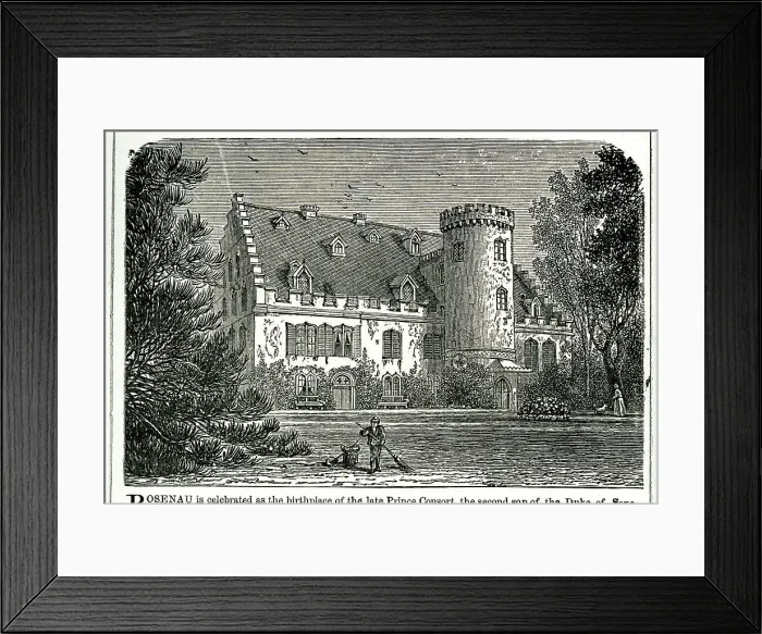Framed Print : Rosenau Castle, Coburg, Germany Framed Print : Rosenau Castle, Coburg, Germany