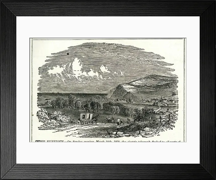Framed Print : Scene of the capsizing of HMS Eurydice, Isle of Wight Framed Print : Scene of the capsizing of HMS Eurydice, Isle of Wight