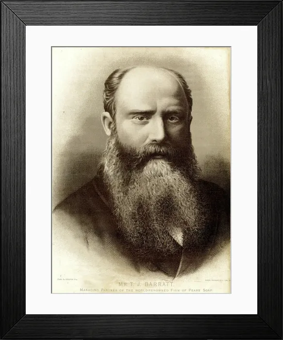 Framed Print : Thomas J Barratt, English businessman Framed Print : Thomas J Barratt, English businessman