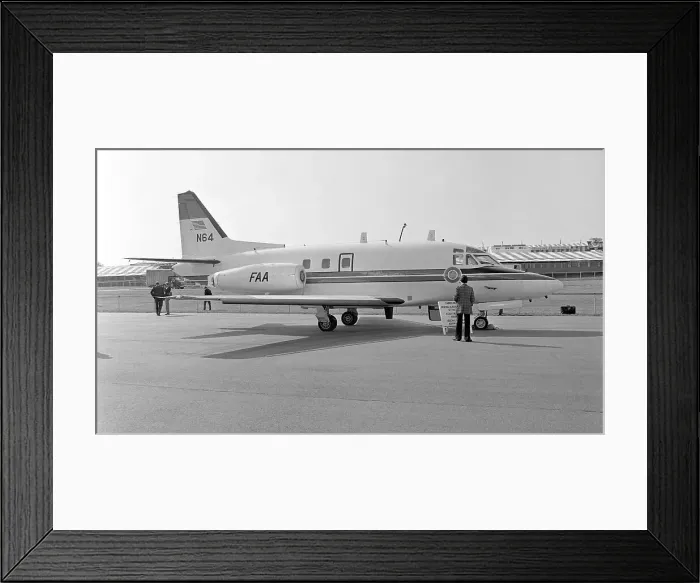 Framed Print : Rockwell Sabreliner 75A Framed Print : Rockwell Sabreliner 75A