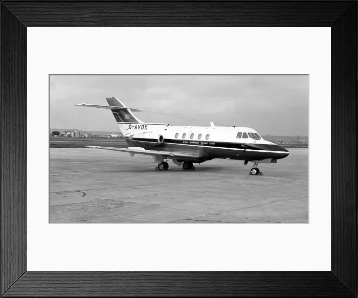 Framed Print : Hawker Siddeley HS. 125 series 3B-RA G-AVDX Framed Print : Hawker Siddeley HS. 125 series 3B-RA G-AVDX