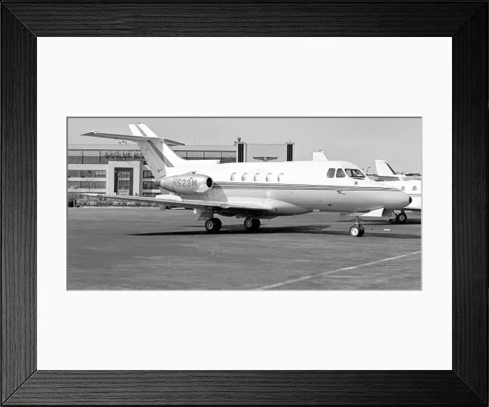 Framed Print : Hawker Siddeley HS-125-400A N523M Framed Print : Hawker Siddeley HS-125-400A N523M