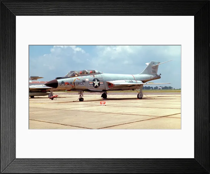 Framed Print : McDonnell F-101B Voodoo 57-0351 Framed Print : McDonnell F-101B Voodoo 57-0351