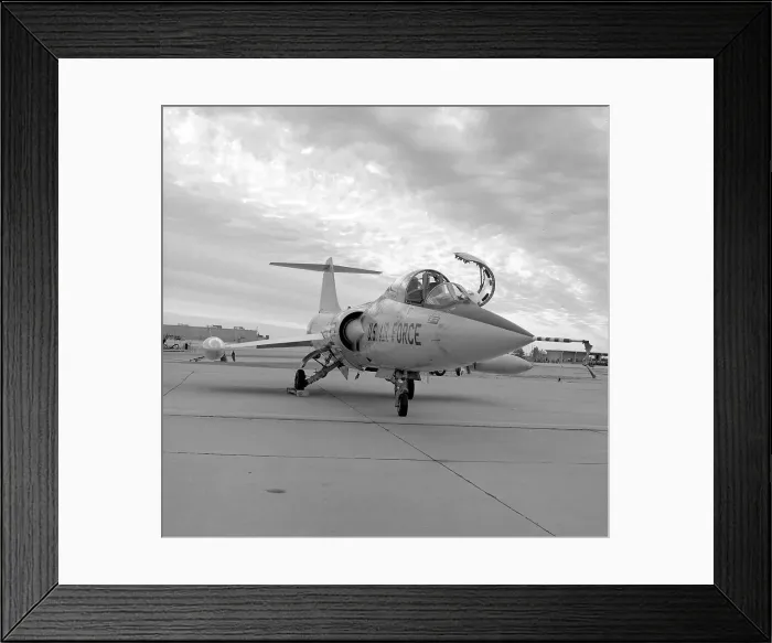 Framed Print : Lockheed F-104D Starfighter 57-1331 Framed Print : Lockheed F-104D Starfighter 57-1331