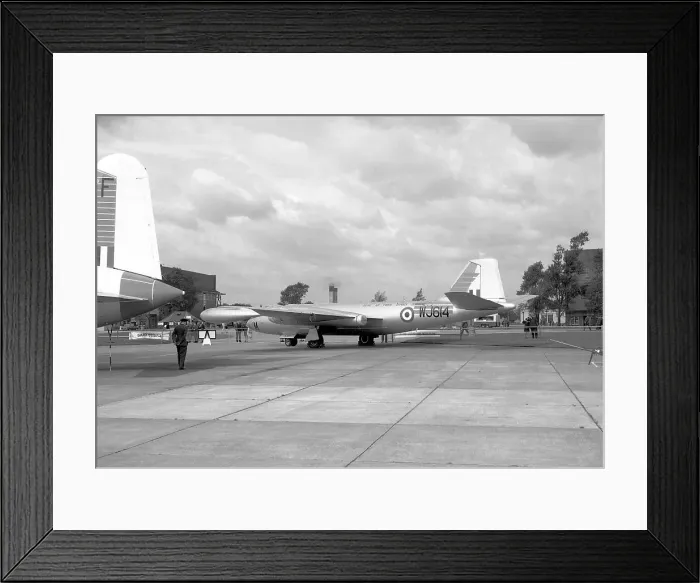 Framed Print : English Electric Canberra B. 2 WJ814 M Framed Print : English Electric Canberra B. 2 WJ814 M