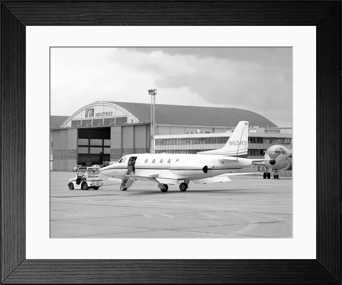 Framed Print : Rockwell Sabreliner 65A N65RS Framed Print : Rockwell Sabreliner 65A N65RS