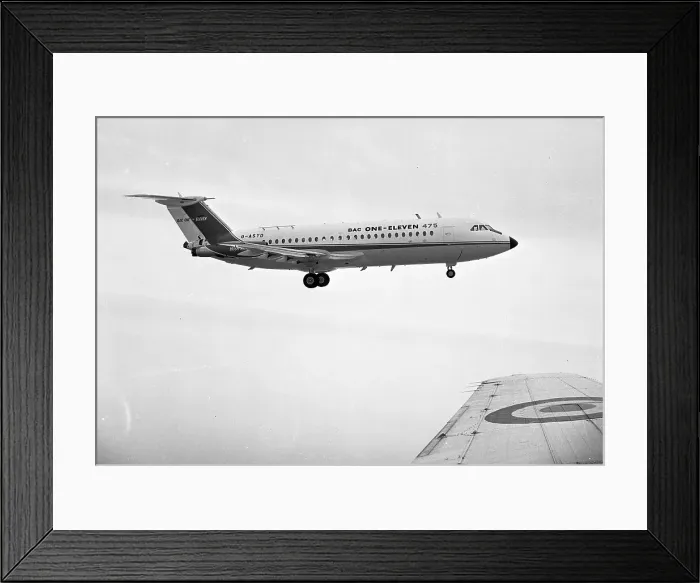 Framed Print : BAC One-Eleven 475AM G-ASYD Framed Print : BAC One-Eleven 475AM G-ASYD