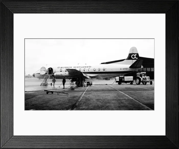 Framed Print : Vickers Viscount 708 G-ARBY Framed Print : Vickers Viscount 708 G-ARBY