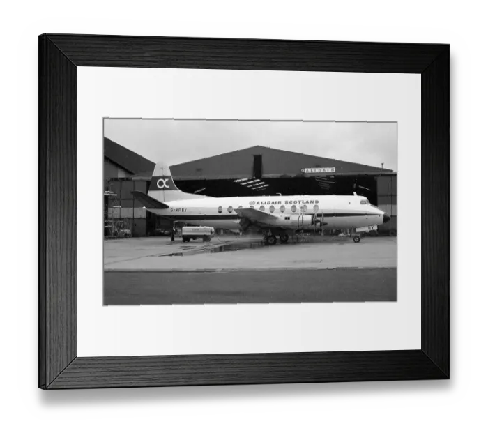 Framed Print : Vickers Viscount 708 G-ARBY Framed Print : Vickers Viscount 708 G-ARBY