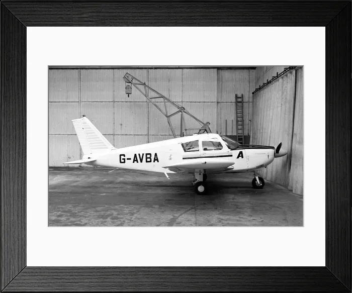 Framed Print : Piper PA-28-180 Cherokee G-AVBA Framed Print : Piper PA-28-180 Cherokee G-AVBA