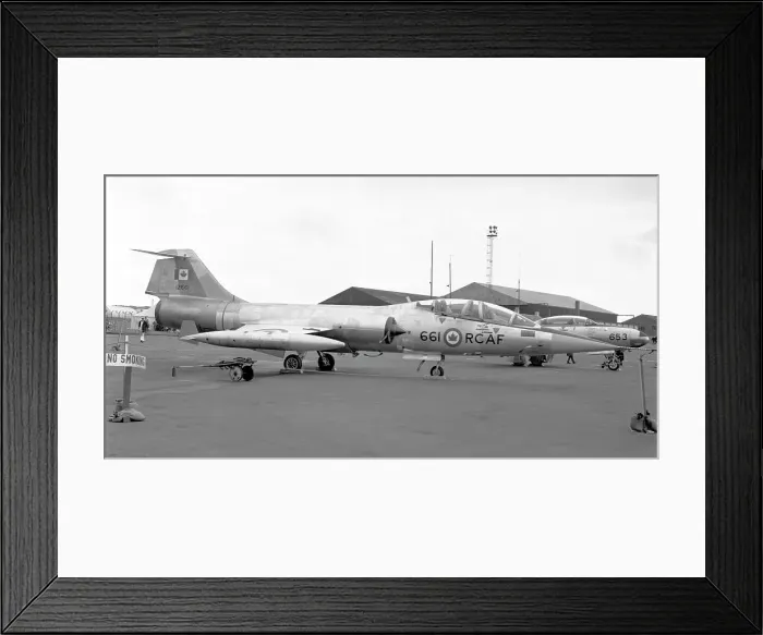 Framed Print : Canadair CF-104D Mk. 2 12661 Framed Print : Canadair CF-104D Mk. 2 12661