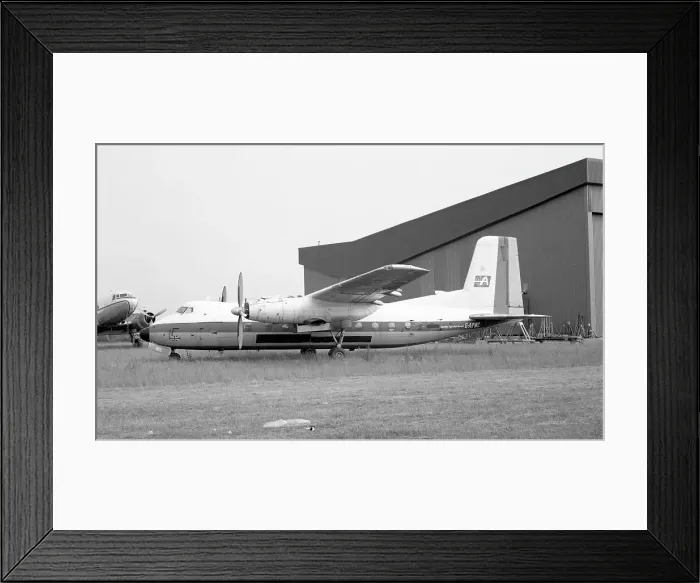 Framed Print : Handley Page HPR. 7 Dart-Herald G-APWC Framed Print : Handley Page HPR. 7 Dart-Herald G-APWC