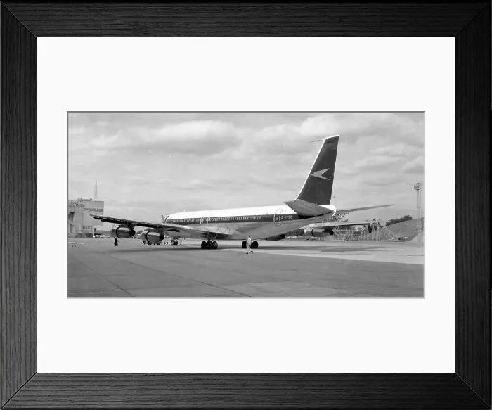Framed Print : Boeing 707-365C G-ATZD Framed Print : Boeing 707-365C G-ATZD