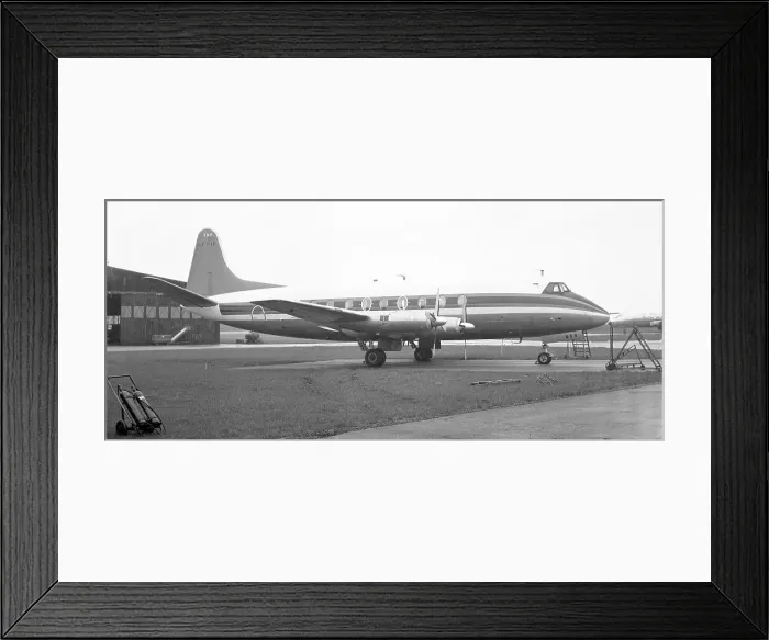 Framed Print : Vickers Viscount 757 CF-TIF Framed Print : Vickers Viscount 757 CF-TIF