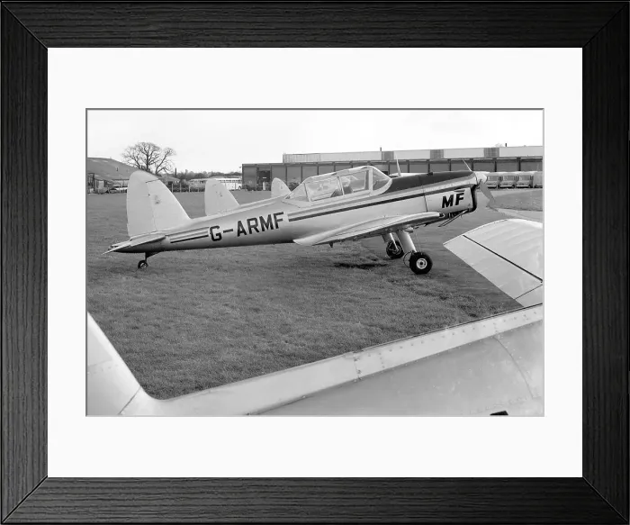 Framed Print : de Havilland DHC-1 Chipmunk 22 G-ARMF Framed Print : de Havilland DHC-1 Chipmunk 22 G-ARMF