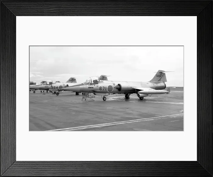 Framed Print : Lockheed-Mitsubishi F-104J Starfighter 56-8671 Framed Print : Lockheed-Mitsubishi F-104J Starfighter 56-8671