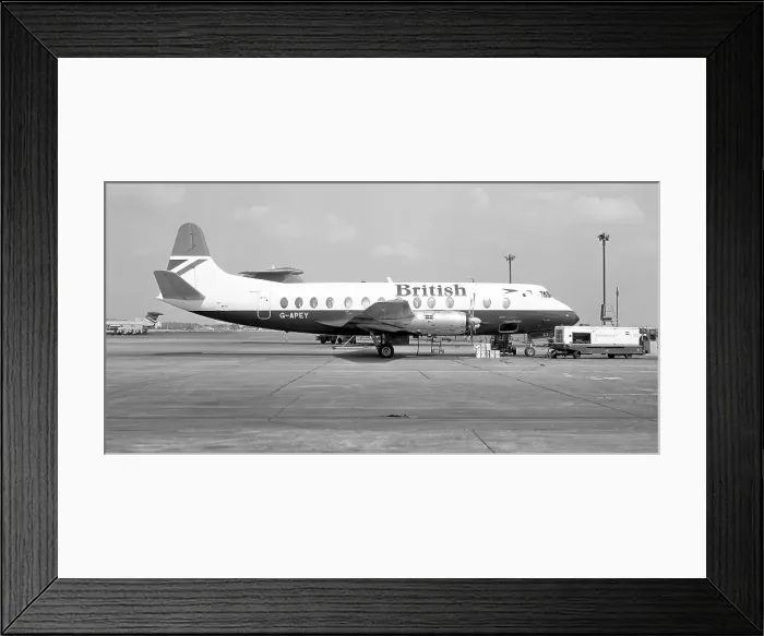 Framed Print : Vickers Viscount 806 G-APEY Framed Print : Vickers Viscount 806 G-APEY