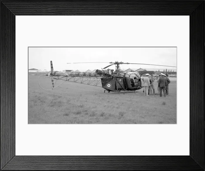 Framed Print : Sud-Aviation SE. 3130 Alouette II number 366 Framed Print : Sud-Aviation SE. 3130 Alouette II number 366