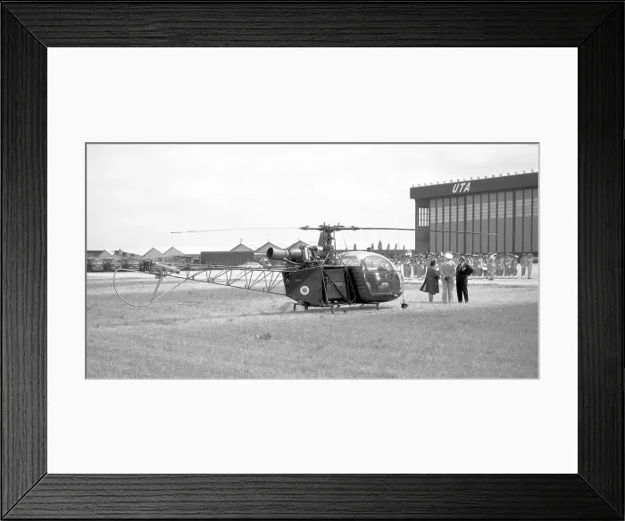 Framed Print : Sud-Aviation SE. 3130 Alouette II number 242 Framed Print : Sud-Aviation SE. 3130 Alouette II number 242