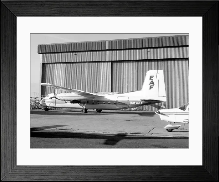 Framed Print : Handley Page HPR. 7 Dart-Herald G-ATDS Framed Print : Handley Page HPR. 7 Dart-Herald G-ATDS