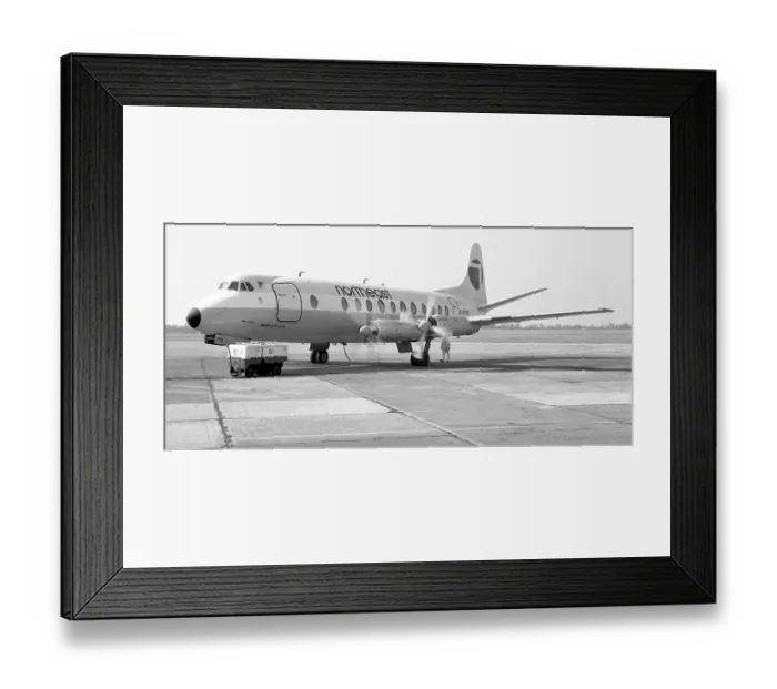 Framed Print : Vickers Viscount 806 G-AOYR Framed Print : Vickers Viscount 806 G-AOYR