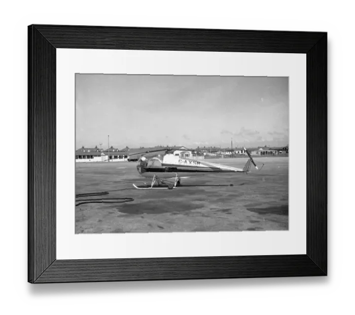 Framed Print : Brantly B. 2B G-AXSR Framed Print : Brantly B. 2B G-AXSR