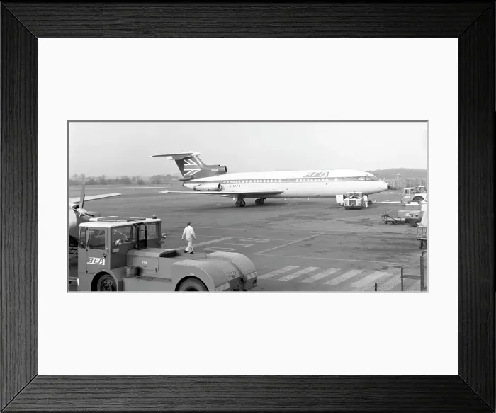Framed Print : Hawker Siddeley HS. 121 Trident 1C G-ARPB Framed Print : Hawker Siddeley HS. 121 Trident 1C G-ARPB