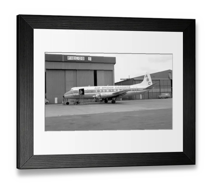 Framed Print : Vickers Viscount 806 G-BBDK Framed Print : Vickers Viscount 806 G-BBDK
