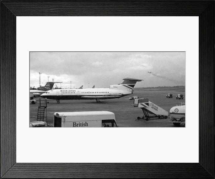Framed Print : Hawker Siddeley HS. 121 Trident 1C G-ARPZ Framed Print : Hawker Siddeley HS. 121 Trident 1C G-ARPZ