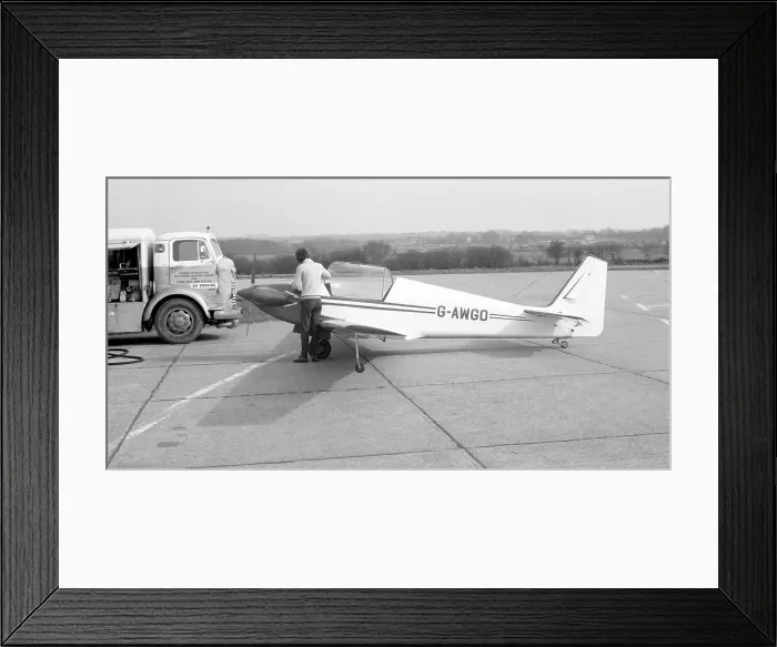 Framed Print : Fournier RF-4D G-AWGO Framed Print : Fournier RF-4D G-AWGO
