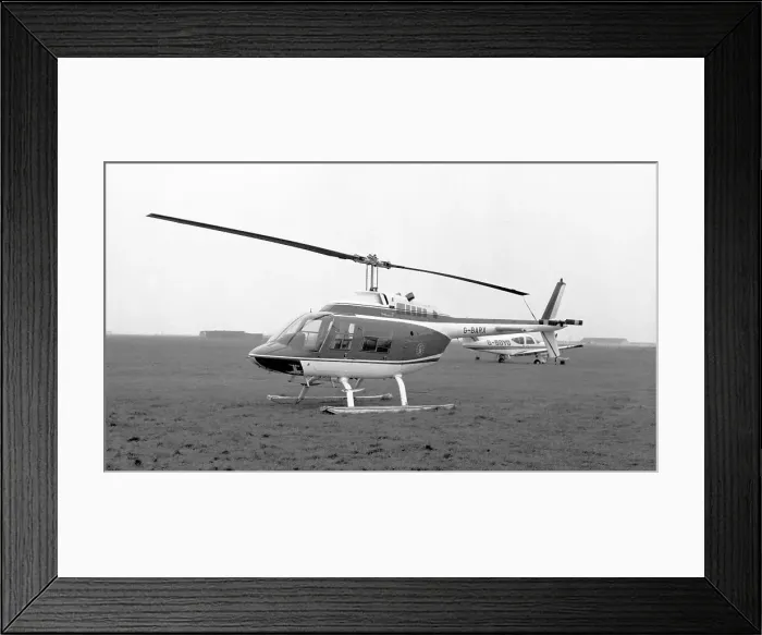 Framed Print : Bell 206B JetRanger G-BARX Framed Print : Bell 206B JetRanger G-BARX