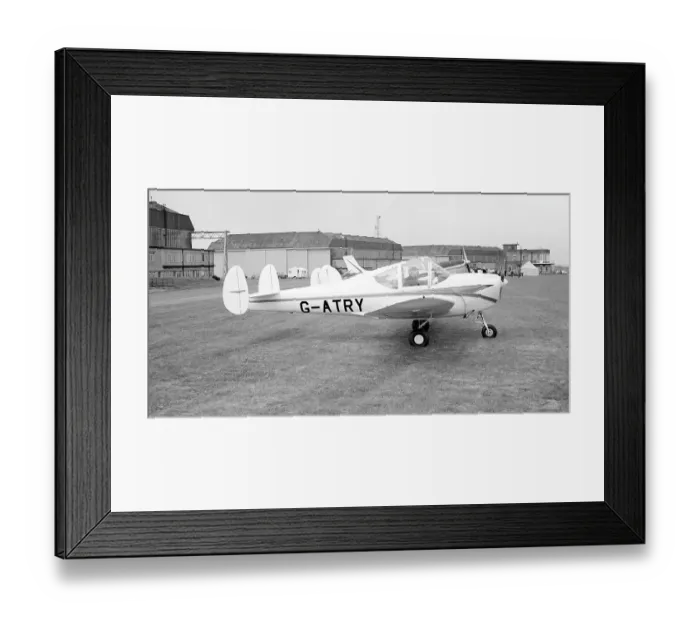 Framed Print : Alon A2 Aircoupe G-ATRY Framed Print : Alon A2 Aircoupe G-ATRY