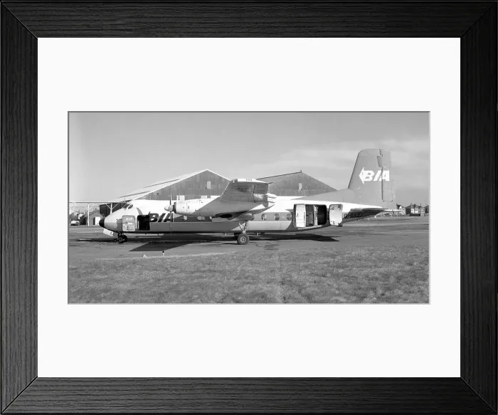 Framed Print : Handley Page HPR. 7 Dart-Herald 209 G-BAZJ Framed Print : Handley Page HPR. 7 Dart-Herald 209 G-BAZJ