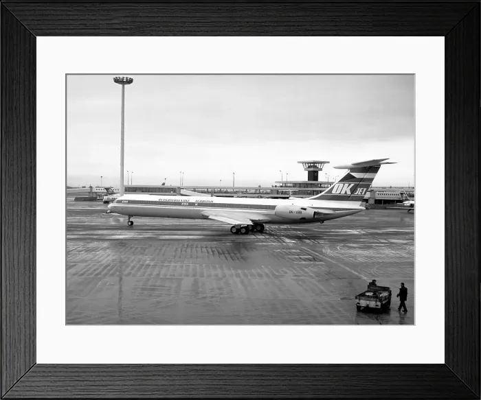 Framed Print : Ilyushin Il-62 OK-YBB Framed Print : Ilyushin Il-62 OK-YBB