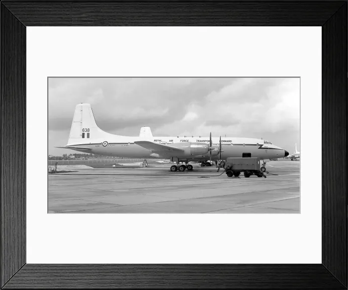 Framed Print : Bristol Britannia C. 1 XL638 Framed Print : Bristol Britannia C. 1 XL638