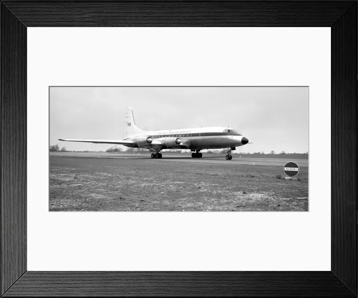 Framed Print : Bristol Britannia 306 G-ANCD Framed Print : Bristol Britannia 306 G-ANCD