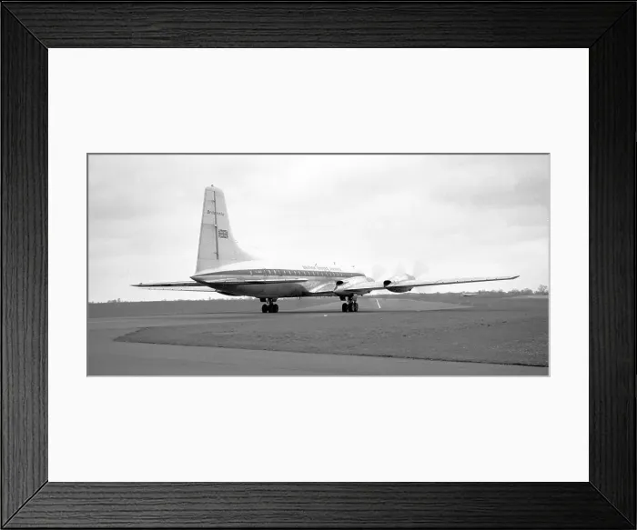 Framed Print : Bristol Britannia 306 G-ANCD Framed Print : Bristol Britannia 306 G-ANCD
