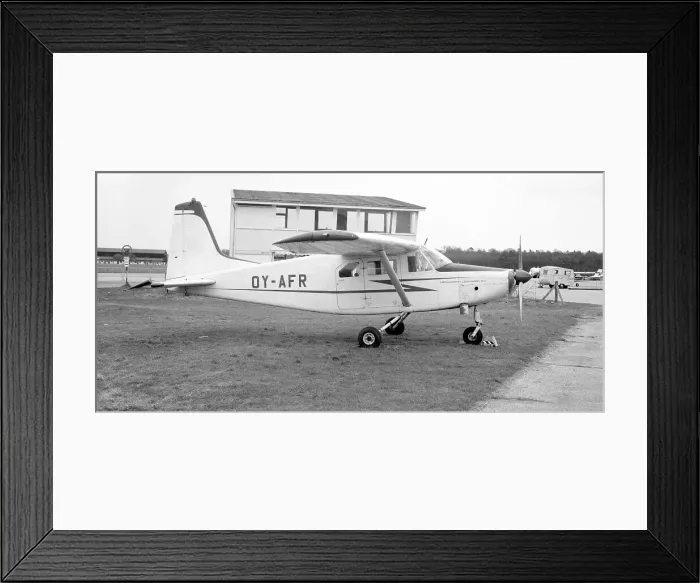Framed Print : Aermacchi-Lockheed AL-60B-1 OY-AFR Framed Print : Aermacchi-Lockheed AL-60B-1 OY-AFR
