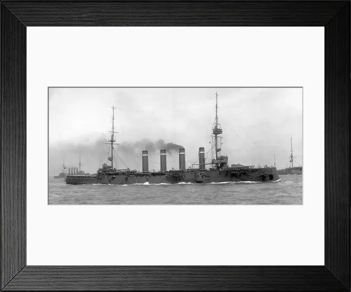 Framed Print : HMS Leviathan, Drake-class armoured cruiser Framed Print : HMS Leviathan, Drake-class armoured cruiser